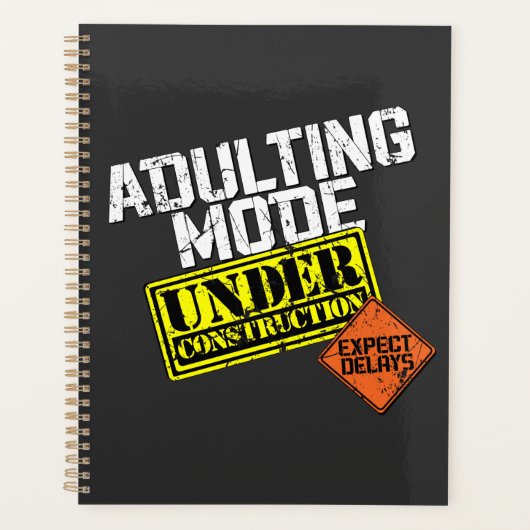 Het toevoegen van Wijze onder Bouw een Funny Adult Planner (Voorkant)