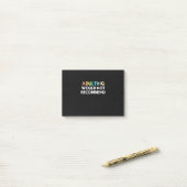 Het toevoegen zou niet adviseren post-it® notes (Op bureau)