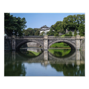 Het Tokyo Imperial Palace - Foto afdrukken