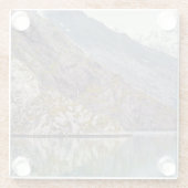 Het tonen van Zijn Strepen Glazen Onderzetter (Achterkant)