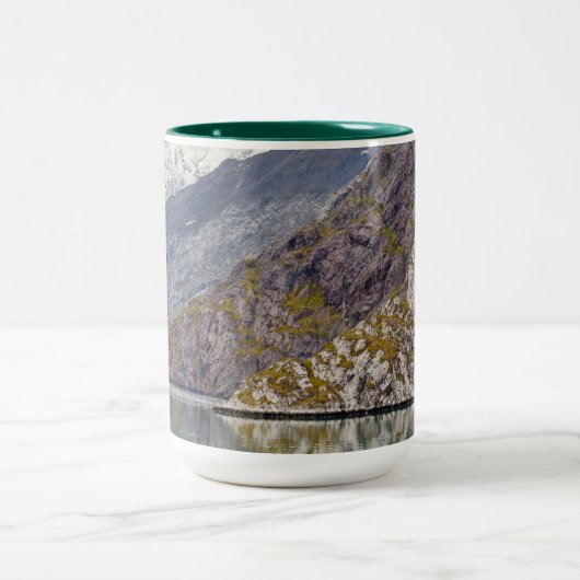 Het tonen van Zijn Strepen Tweekleurige Koffiemok (Center)