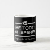 Het Tooth Whisperer Funny Dentist-cadeau Koffiemok (Center)