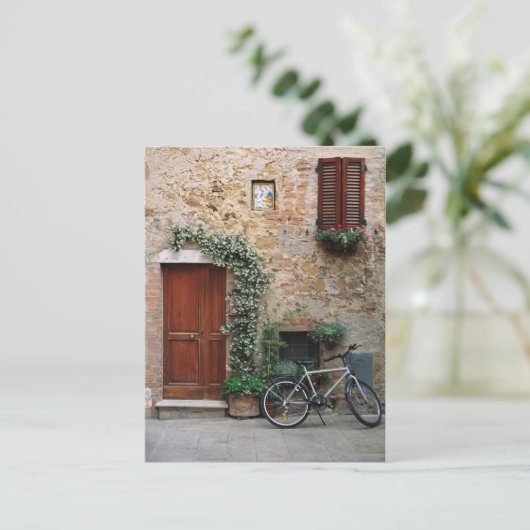 Het Toscaanse Briefkaart van de Fiets (Staand voorkant)
