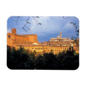 Het Toscaanse dorp Sienna, Italië. Magneet (Horizontaal)