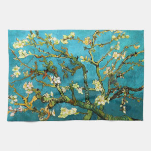 Het tot bloei komen Almond Tree Van Gogh Fine Art. Theedoek