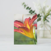 Het tot bloei komen Dromen Briefkaart (Staand voorkant)