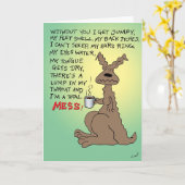 Het totaal knoeit kaart (Gele Bloem)