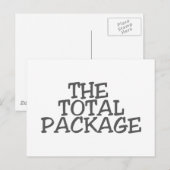 HET TOTALE PAKKET BRIEFKAART (Voorkant / Achterkant)