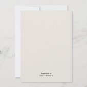 Het traditionele huwelijksgelofte Vernieuwing Vrij Kaart (Achterkant)