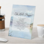 Het traditionele Onze Vader Reclamebord Met Voetstuk (Insitu)