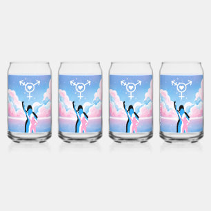 Het Trans Signaal Blikvorm Glas