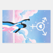 Het Trans Signaal Inpakpapier Vel (Voorkant)