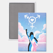 Het Trans Signaal Magneet (Voorkant / Achterkant)