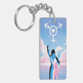 Het Trans Signaal Sleutelhanger (Voorkant Links)