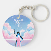 Het Trans Signaal Sleutelhanger (Achterkant)