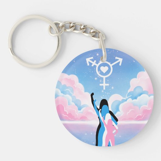 Het Trans Signaal Sleutelhanger (Voorkant)