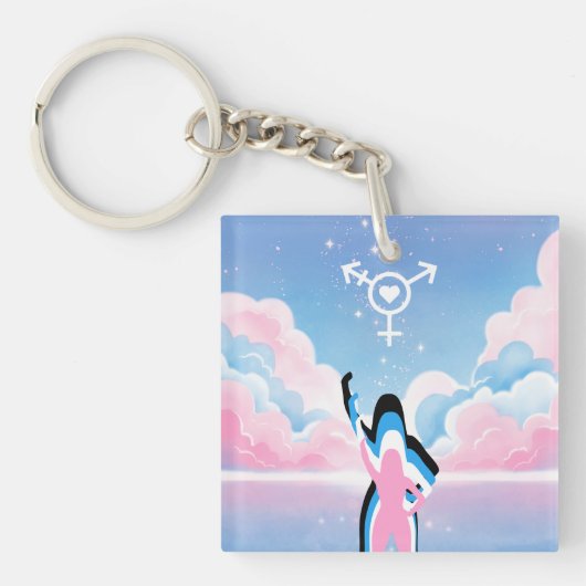 Het Trans Signaal Sleutelhanger (Voorkant)