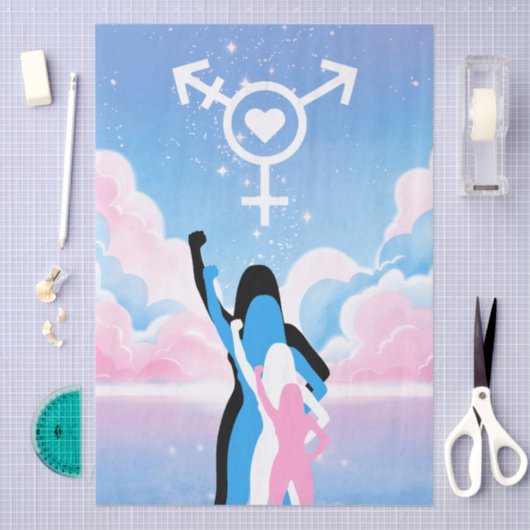 Het Trans Signaal Tissuepapier (Craft)