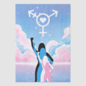 Het Trans Signaal Tissuepapier (Voorkant)