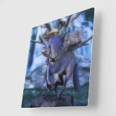 Het Treehouse Vierkante Klok (Hoek)