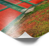 Het Treinstation Foto Afdruk (Hoek)