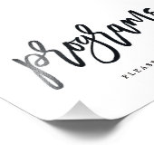 Het Trekprogramma Teken kiest Uw Grootte die wordt Foto Afdruk (Hoek)