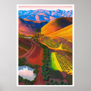 Het Trestle in Poly Canyon Poster
