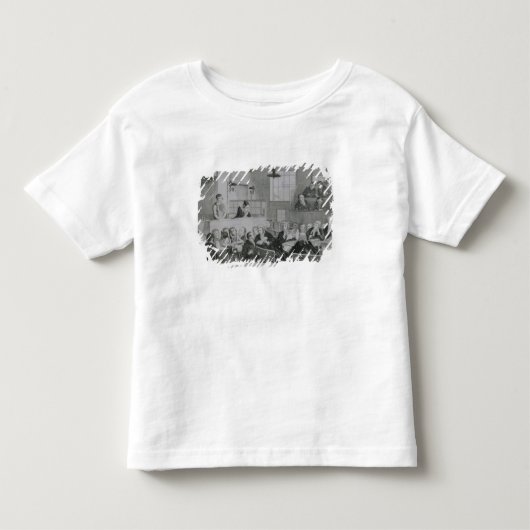Het Trial in de Old Bailey, bord 5 van 'The Drink Kinder Shirts (Voorkant)