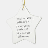 Het trieste deel over oud ornament met een cirkel (Links)