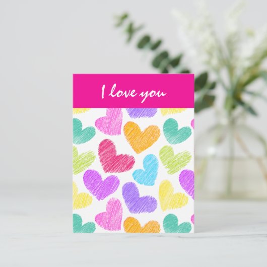 Het trillende Briefkaart van de (Staand voorkant)