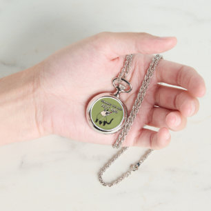 Het trimmen van de Boom Niet Ik Grappig Possum Xma Horloge