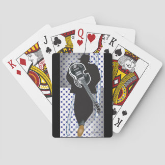Het trio Collectie-Bass Man-Deck van Kaarten