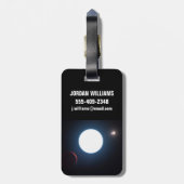 Het Triple Star Systeem HD 131399 Bagagelabel (Achterkant verticaal)