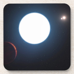 Het Triple Star Systeem HD 131399 Bier Onderzetter
