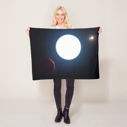 Het Triple Star Systeem HD 131399 Fleece Deken (In situ)