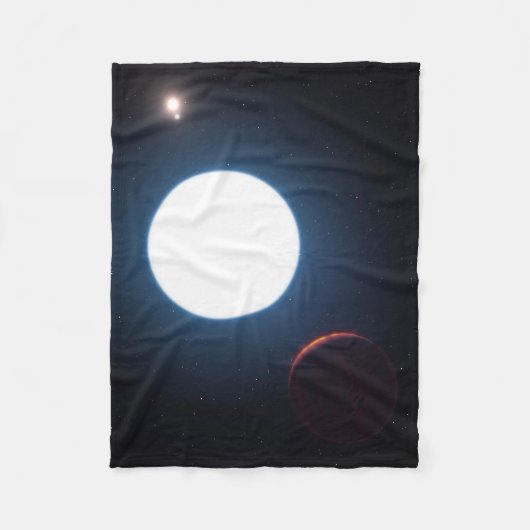 Het Triple Star Systeem HD 131399 Fleece Deken (Voorkant)