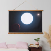 Het Triple Star Systeem HD 131399 Hangend Wandkleed (Slaapkamer)