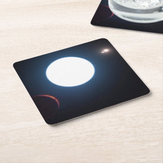 Het Triple Star Systeem HD 131399 Kartonnen Onderzetters (Schuin)