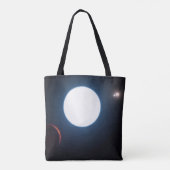 Het Triple Star Systeem HD 131399 Tote Bag (Achterkant)