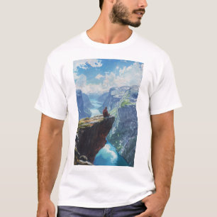 Het Trolltunga T-shirt van Noorwegen verkennen