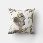 "Het tropische dier koala" Kussen (Achterkant)