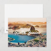 Het tropische eiland Rio De Janeiro Brazilië Briefkaart (Voorkant / Achterkant)