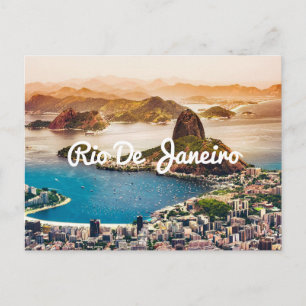 Het tropische eiland Rio De Janeiro Brazilië Briefkaart