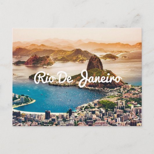 Het tropische eiland Rio De Janeiro Brazilië Briefkaart (Voorkant)