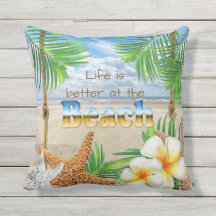 Het tropische leven is beter in het strand