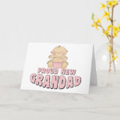 Het TROTSE NIEUWE Meisje van de Opa Kaart (Gele Bloem)