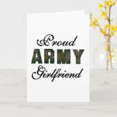 Het trotse Vriendin van het Leger Kaart (Gele Bloem)