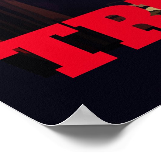 Het Trump-Poster hervatten Poster (Hoek)