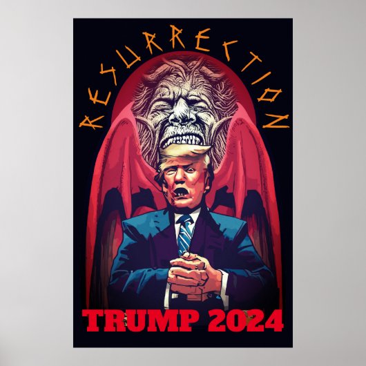Het Trump-Poster hervatten Poster (Voorkant)