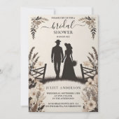 Het Tuin Lente Hout Boho Rustiek Vrijgezellenfeest Kaart (Voorkant)